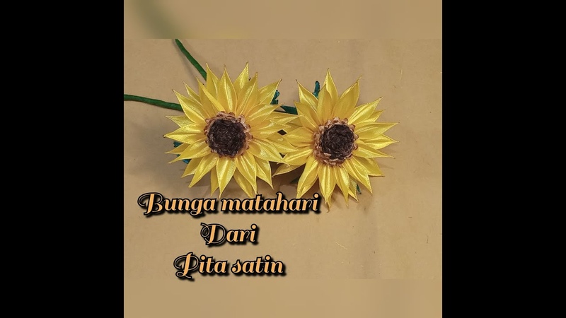 Bunga matahari dari pita