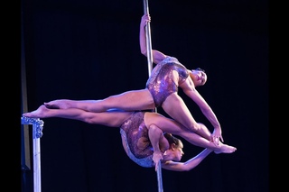 DOUBLES WINNER - World Pole Dance Championships 2016 - Yvette & Jade - UK