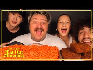 The Greatest ASMR Mukbang Video Ever With Zach Choi | Matty and Benny Eat Out America | Episode 8