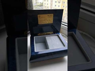 Музыкальная шкатулка Ercolano, производство Италия. Цвет: Royal Blue.