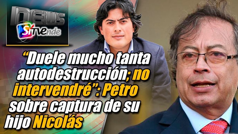 Duele mucho tanta autodestrucción; no intervendré : Petro sobre captura de su hijo