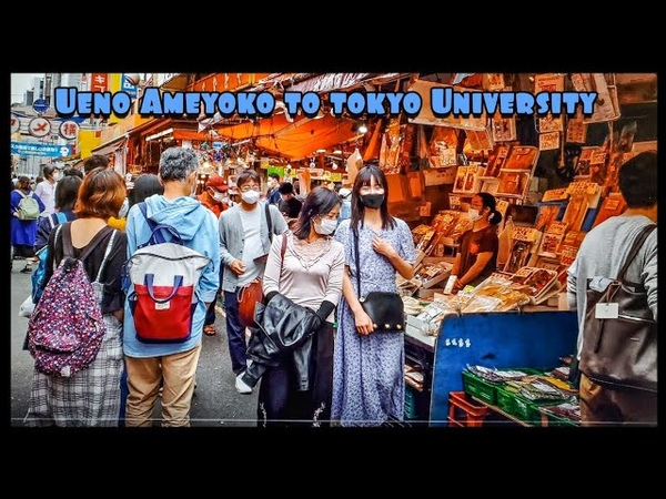 Tokyo s Charismatic open air market UENO ( Paradise of Amazing