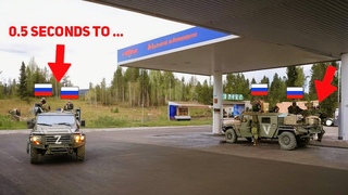 Deadly Stop! Himars Strike Wrecks Russian Pole-21 EW System at Gas Station!