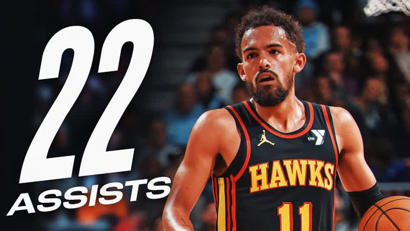 All 22 DIMES from Trae Youngs SEASON HIGH Performance in Hawks W , November 27,