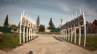 020. 2023. Парк СССР после зимы // Опять часть плитки после зимы растаяла вместе со снегом 👀