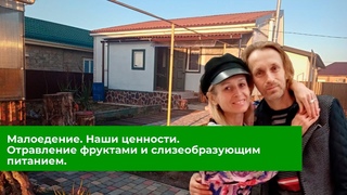 Малоедение. Наши ценности. Отравление фруктами и слизеобразующим питанием.
