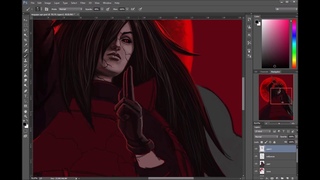 Drawing Madara Uchiha - NARUTO