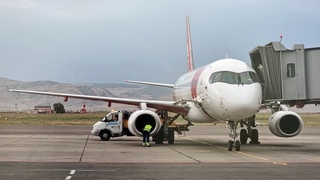 Superjet 100 а/к Red Wings | Рейс Стамбул  Махачкала