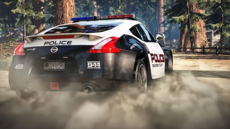 Nissan 370 Z ( Police) гемплейный ролик Need for Speed: Hot