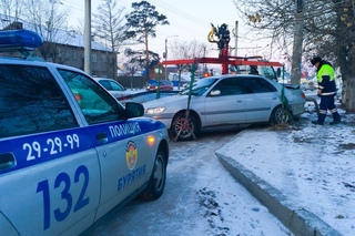 Угон с ДТП в Улан-Удэ