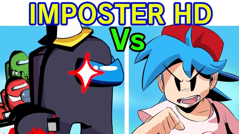 Friday Night Funkin VS Impostor HD V3 FULL WEEK + Cutscenes ( FNF HD Mod,