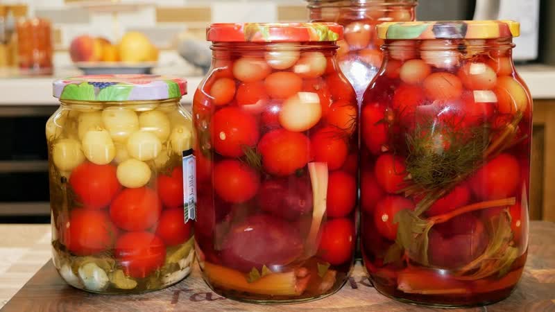 Самое ВКУСНОЕ АССОРТИ на зиму. Маринованные сливы, виноград