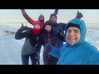 11 февраля от лыжной базы через бот. сад до обского моря. Воскрессная тренировка