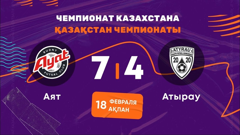 Аят 7:4 Атырау , ЧЕМПИОНАТ КАЗАХСТАНА 2022