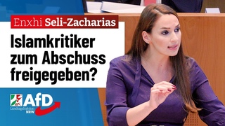 Islamkritiker zum Abschuss freigegeben  Enxhi Seli-Zacharias (AfD)