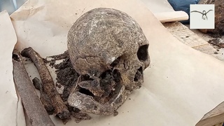 Археологические раскопки.  Мордовский могильник Калмаляй