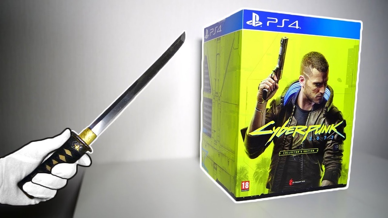 Cyberpunk 2077 Collectors Edition Unboxing + Review Kit + PC Gaming