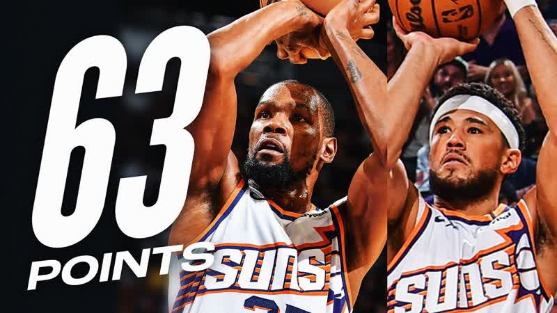 Devin Booker Kevin Durant GO OFF In Phoenix 63 PTS COMBINED, October 28,