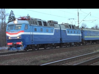 ЧС7-058 c поездом “Иван Кожедуб“ Москва - Сумы