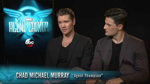 Marvels Agent Carter Chad Michael Murray Enver Gjokaj