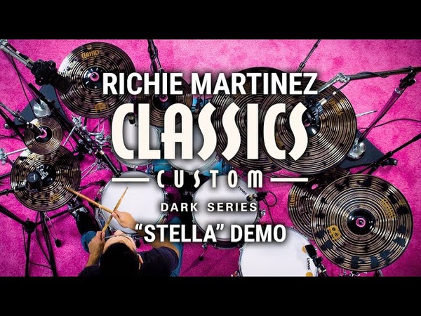 Meinl Cymbals Classics Custom Dark Richie Martinez Stella