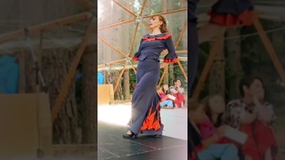 Концерт фламенко на лесном фестивале
