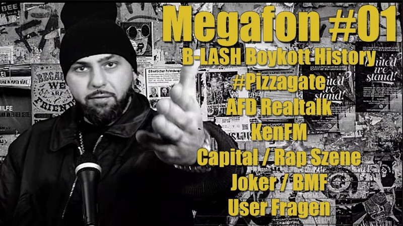 MEGAFON Podcast, 01, Boykott, Pizzagate, AFD Realtalk, Ken FM, Capital vs. Bushido,