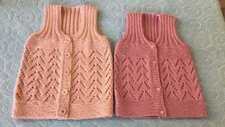 КАК  СВЯЗАТЬ  ДЕТСКИЙ  ЖИЛЕТ  СПИЦАМИ 🧶🧶🧶(на русском языке)
