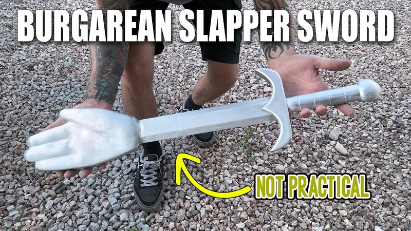 Casting The SLAPPER Sword From Scrap Aluminum Ingots DIY Metal Sword