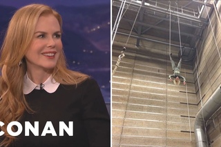 Nicole Kidman Did Her Own “Paddington“ Stunts  - CONAN on TBS