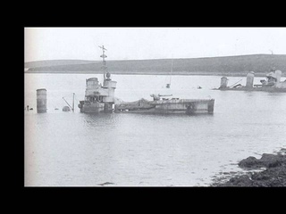 21st June 1919: The German fleet is scuttled at Scapa Flow