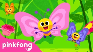 Volez, Flottez Papillons | Chanson des Insectes | Pinkfong, Bb Requin ! Chansons pour Enfants