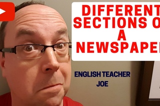 Learn English: Different Sections of a Newspaper