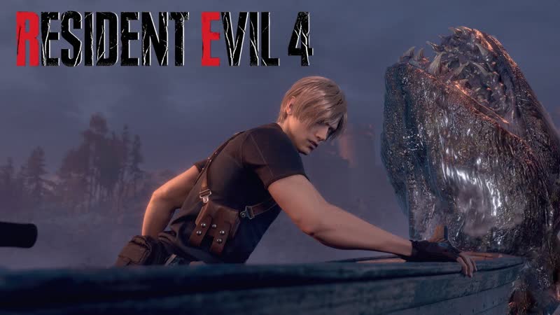 ГИГАНТСКАЯ РЫБА Resident Evil 4 Remake Resident Evil 4 Remake,