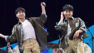 230923 Permission to Dance Jungkook BTS Global Citizen Festival 2023 Concert New York Fancam