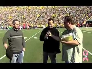 Feed The Fish - Tony Shalhoub at Green Bay Packers Game
