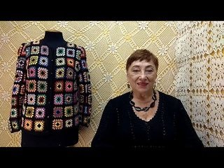 Жакет “Фольк“.  Мастер-класс по вязанию крючком от О. С. Литвиной.