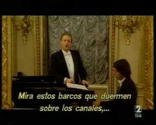 Linvitation au voyage - Alfredo Kraus y Edelmiro Arnaltes
