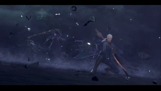 Vergil uses Judgement Cut End in DMC Mobile