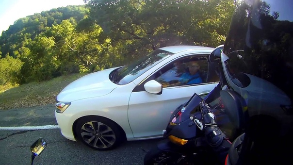 Watch out for motorcycles, stay in your