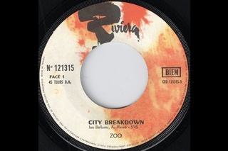 Zoo - City Breakdown [Riviera] 1970 French Jazz Rock 45