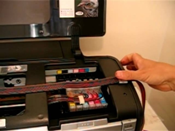 CISS Installation Epson Stylus Photo
