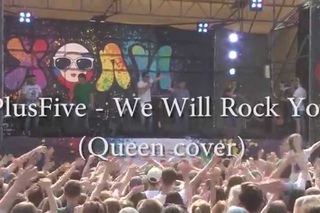 PlusFive - We Will Rock You (Queen cover)