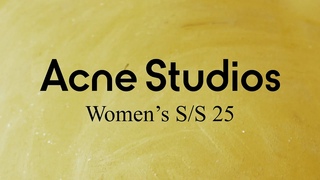 Acne Studios Womens Spring Summer 2025 show
