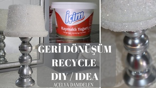 YOURT KABINDAN, SOSLUKDAN SPER GER DNM RECYCLE / DIY / IDEA