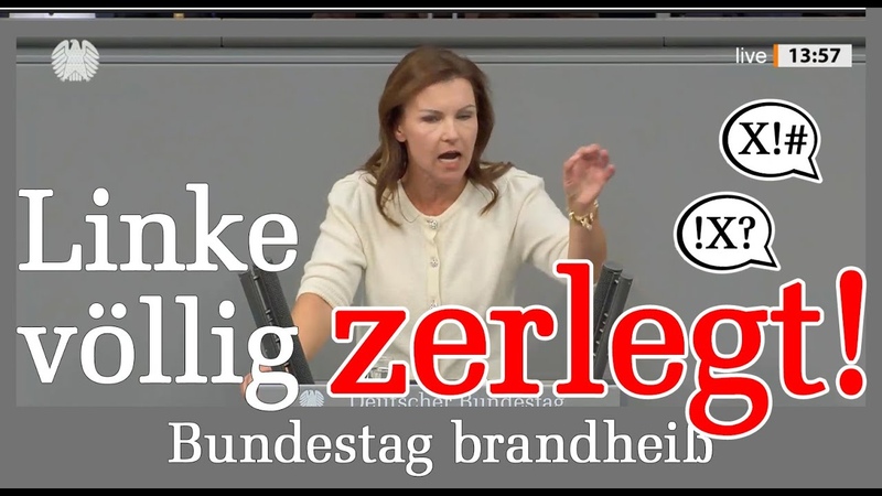Nachhilfe für Die Linke Mal nen Abschluss machen Jana Schimke Best of Bundestag brandheiß,