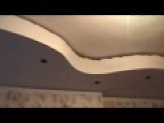 потолок из гипсокартона своими руками.avi
