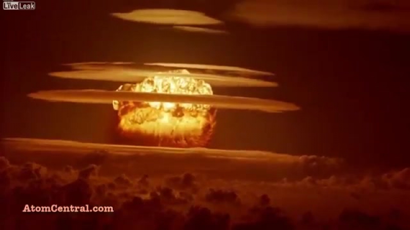 Nuclear bomb explosions Compilation