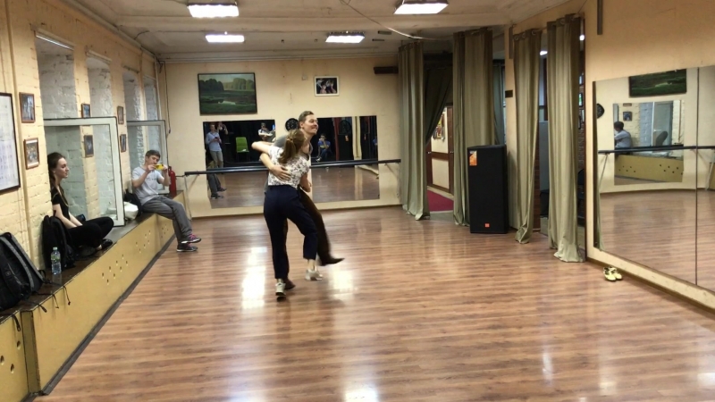 Продолжающая группа. занятие fast charleston routine part