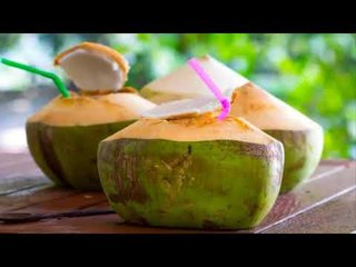 Propiedades curativas del agua de coco